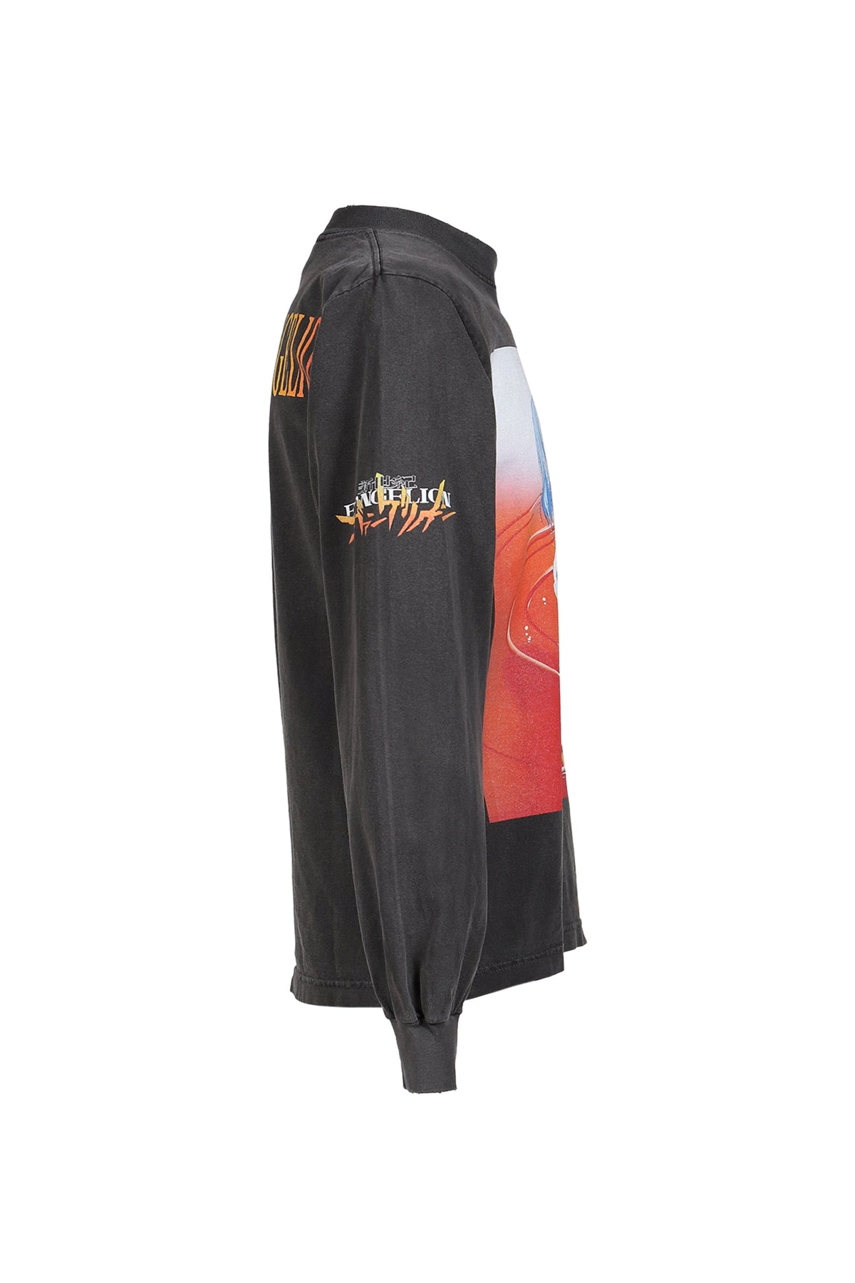 EVANGELION:95 エヴァンゲリオン キュウジュウゴ【本物保証】トレーナー、ストリートスタイル、メンズ 0098 CUTSEW  / BLK