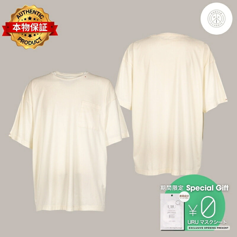 PORTER CLASSIC 【本物保証】 Tシャツ ストリート系 メンズ H/W OHARIKO GRAFFITI T-SHIRT / O.WHT