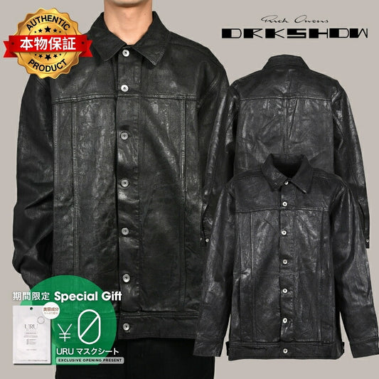 Rick Owens DRKSHDW リックオウエンス・ダークシャドウ 【本物保証】 Coats & Jackets ストリート系 メンズ JUMBO WORKER / BLK
