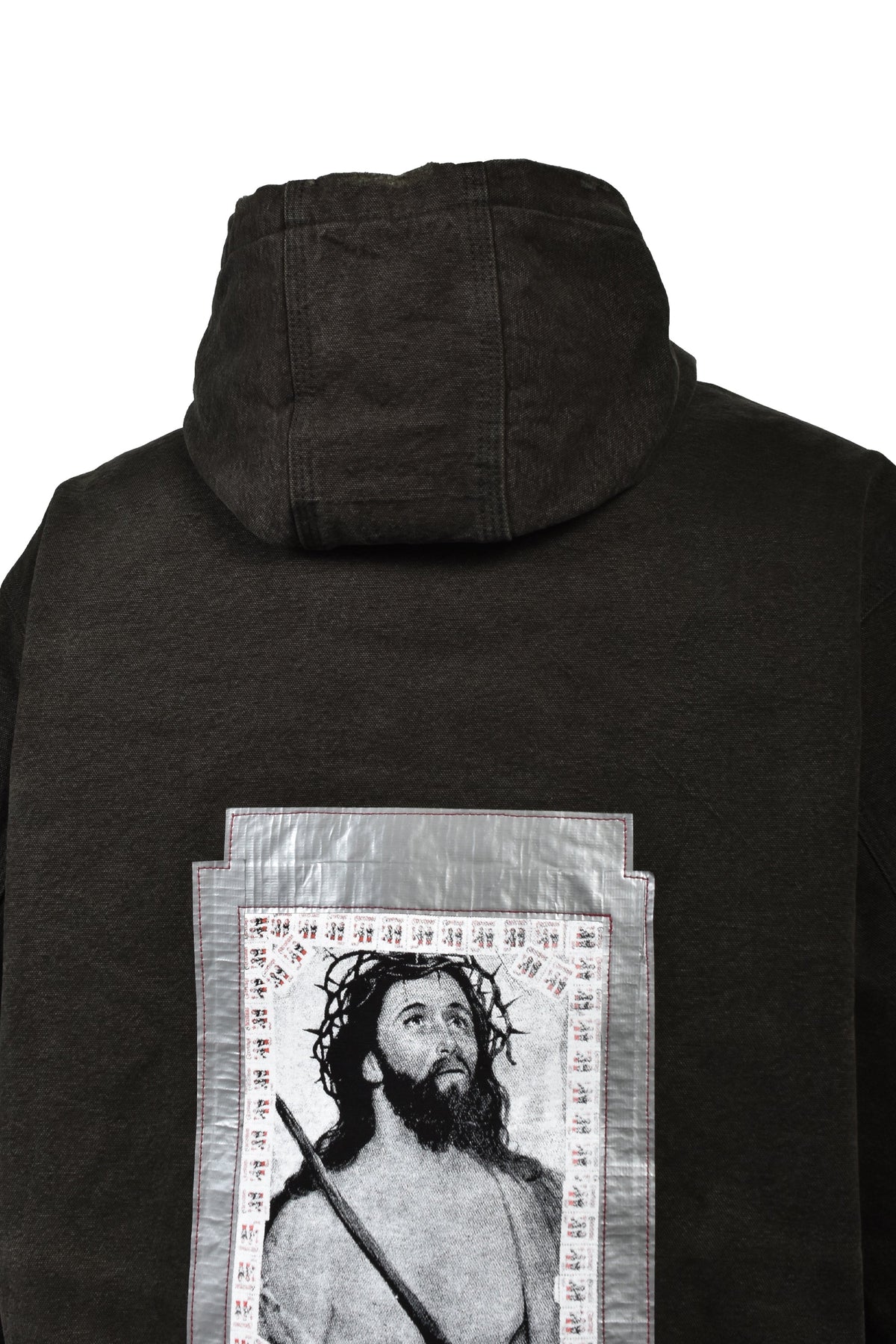ENFANTS RICHES DEPRIMES 裕福で鬱を抱える子供たち 【本物保証】 パーカー ストリート系 メンズ WAR STARTED HOODED WORK JACKET / CRUST BLK