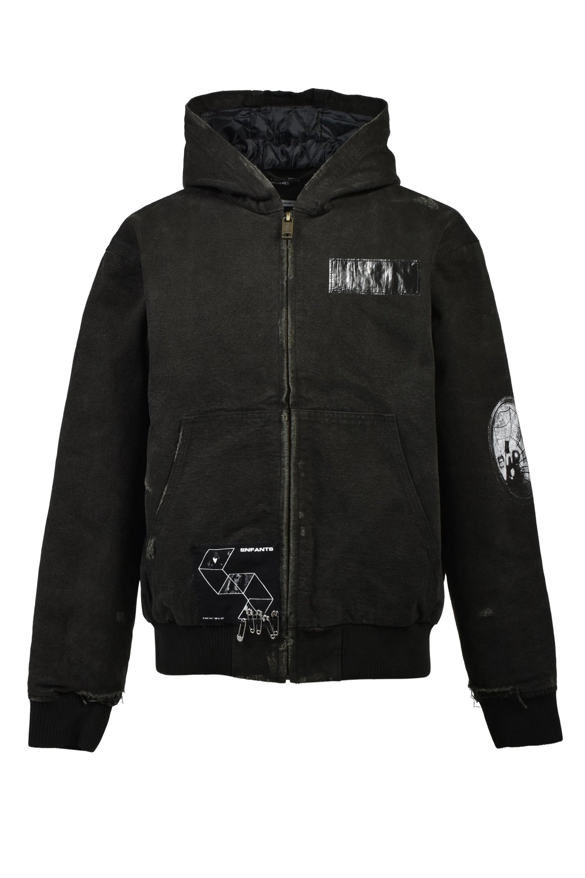 ENFANTS RICHES DEPRIMES アンファン リッシュ デプリメ【本物保証】 パーカー、ストリートスタイル、メンズ  WAR STARTED HOODED WORK JACKET