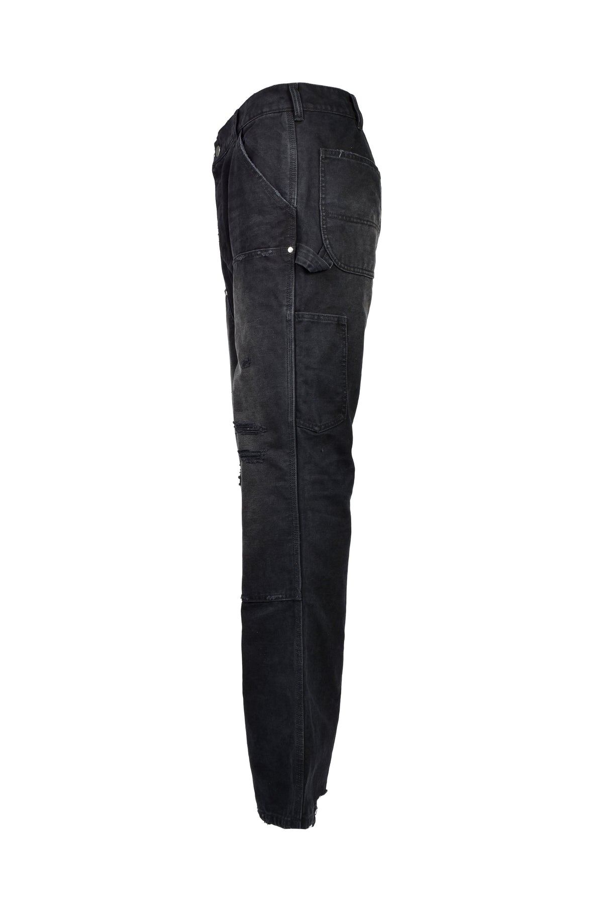 FILTH フィルス 【本物保証】 パンツ ストリート系 メンズ DIRTY DOUBLE KNEE FLARE / FADED BLK