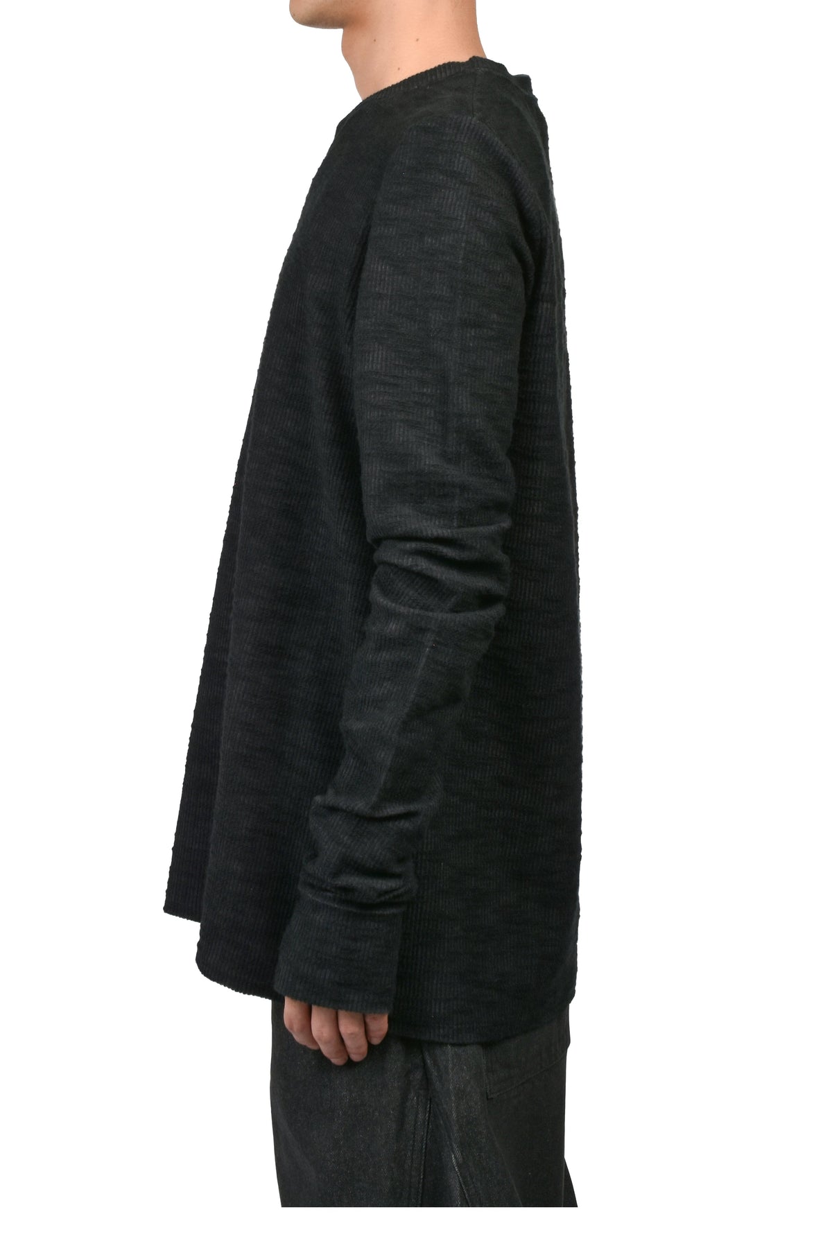 FILTH  フィルス【本物保証】 Tシャツ ストリート系 メンズ SLAB RIB L/S T / BLK
