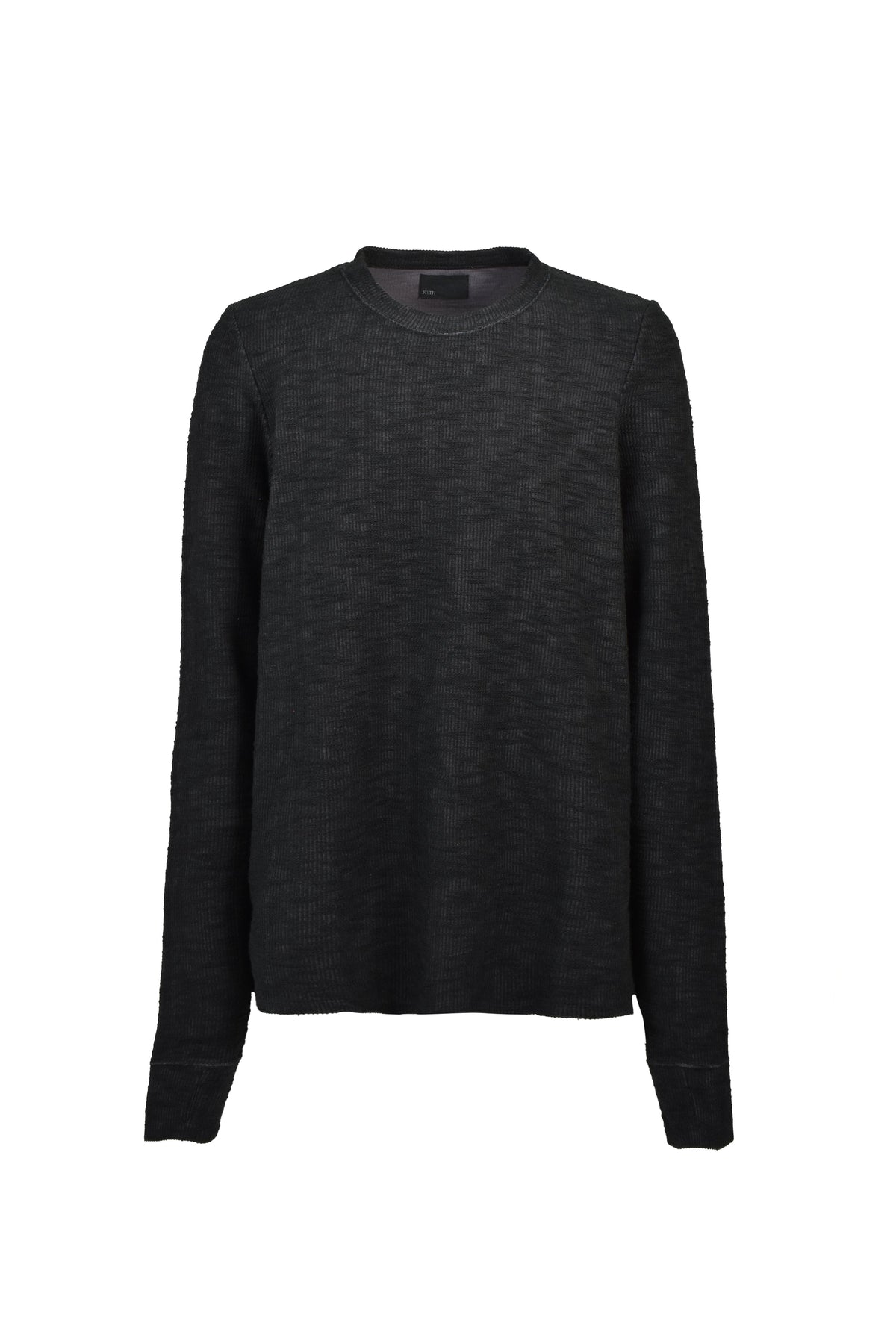 FILTH  フィルス【本物保証】 Tシャツ ストリート系 メンズ SLAB RIB L/S T / BLK