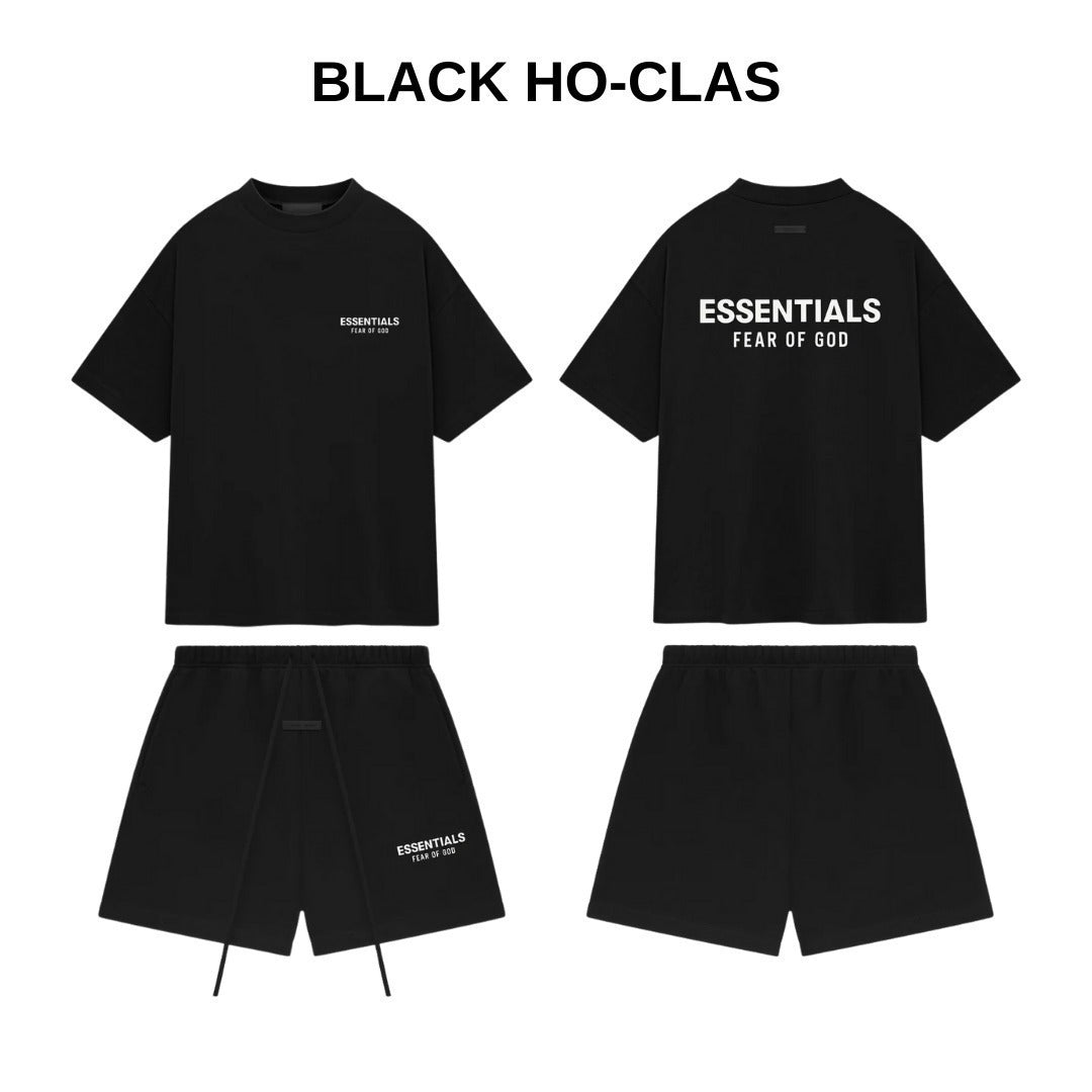 Essentials エッセンシャルズ【本物保証】セットアップ tee Tシャツ 半袖 ハーフパンツ メンズ レディース ショートパンツ ビンテージ Fear Of God フィアオブゴッド tee & Shorts シュプリーム ステューシー に続き ストリート ウェアの大定番となったブランド 大きいサイズ