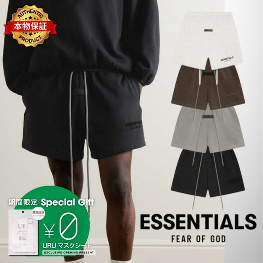 Essentials エッセンシャルズ【本物保証】ショートパンツ ハーフパンツ ストリート メンズ レディース  Fear Of God フィアオブゴッド ブランドロゴ セントマイケル NBA バスケ アディダス ナイキ NIKE MLB メジャーリーグ 野球 ニューエラ コラボ