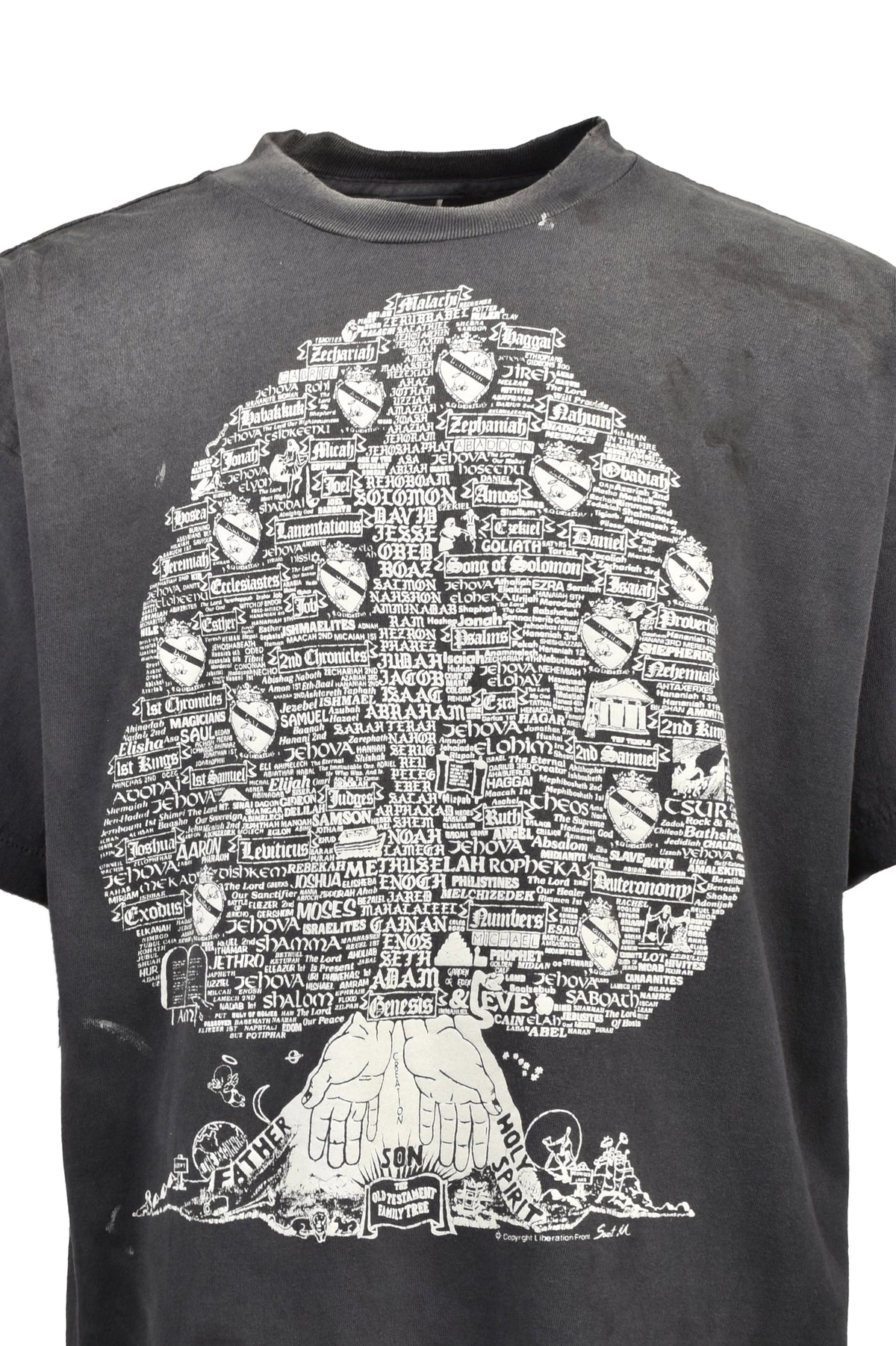 Saint Michael セントマイケル  【本物保証】Tシャツ、ストリートスタイル、メンズ SS T-SHIRT/TREE