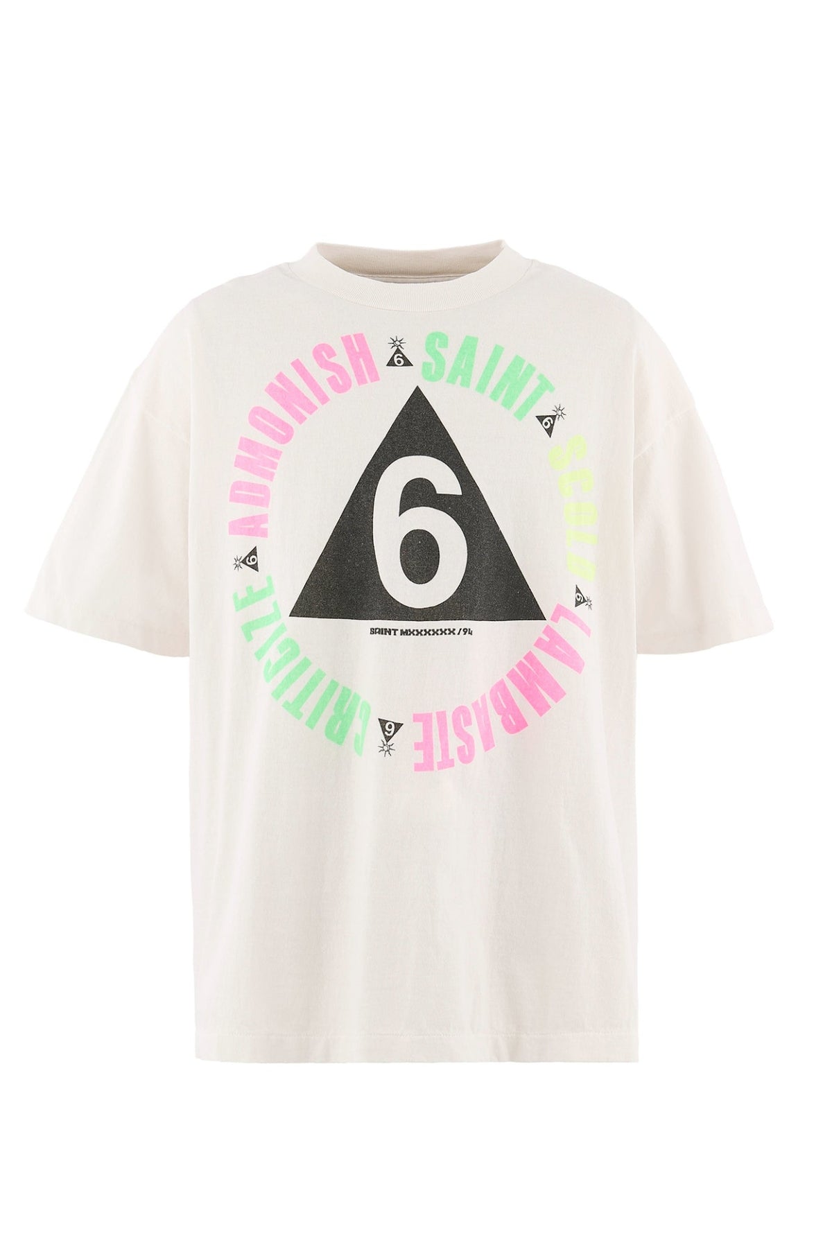 Saint Michael セントマイケル  【本物保証】Tシャツ、ストリートスタイル、メンズ SS T-SHIRT/6