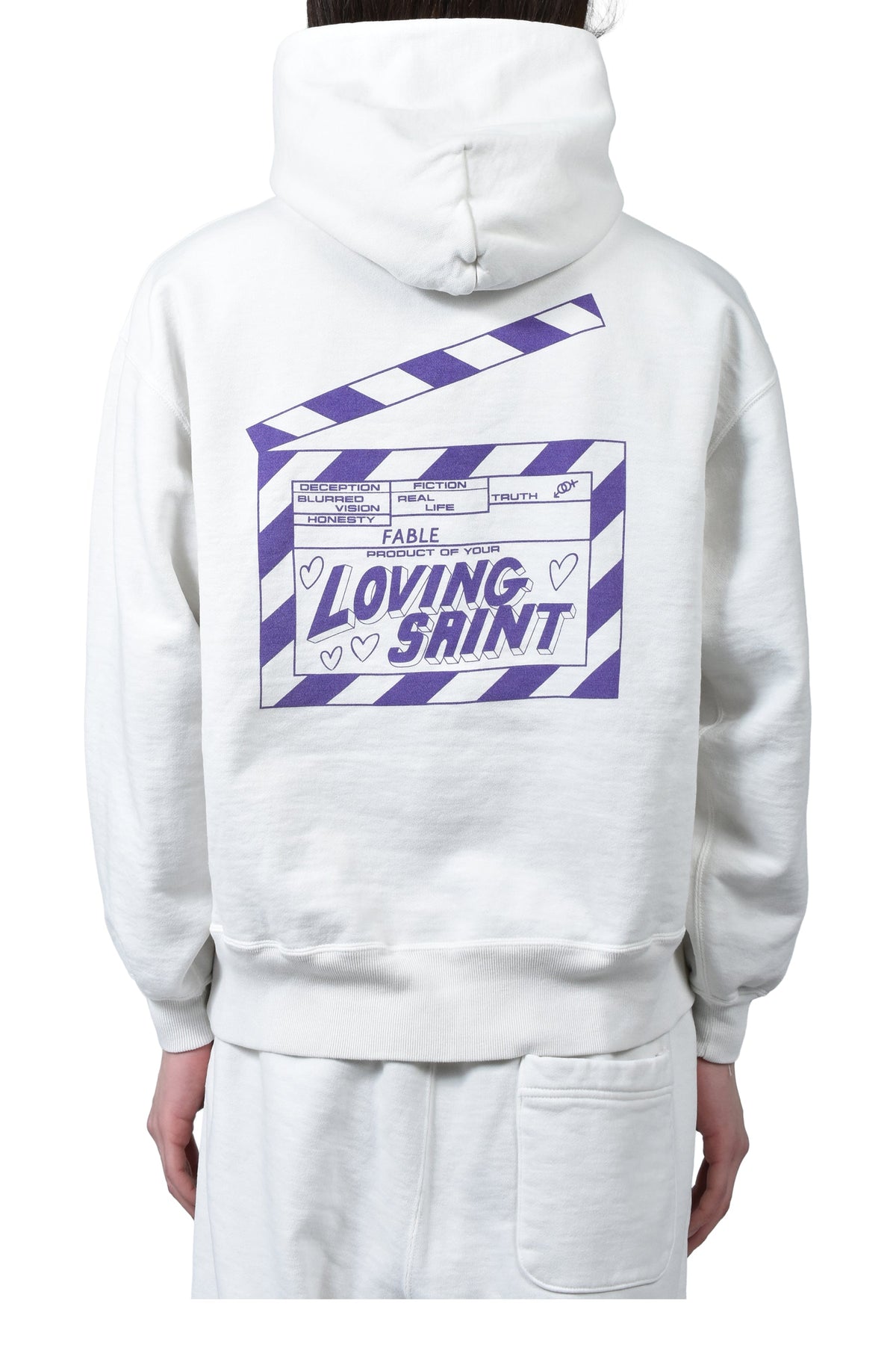 Saint Michael セントマイケル  【本物保証】パーカー、ストリートスタイル、メンズ HOODIE/I LOVE SAINT
