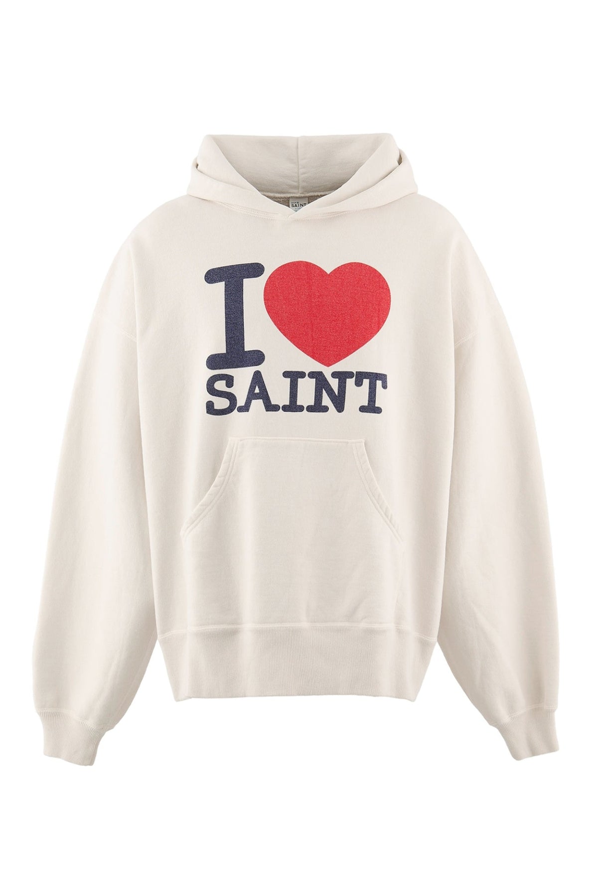 Saint Michael セントマイケル  【本物保証】パーカー、ストリートスタイル、メンズ HOODIE/I LOVE SAINT