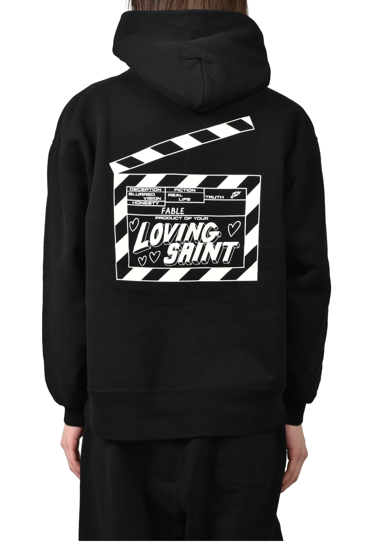 Saint Michael セントマイケル  【本物保証】パーカー、ストリートスタイル、メンズ HOODIE/I LOVE SAINT