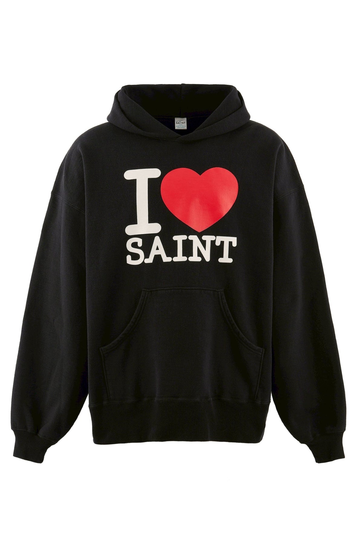 Saint Michael セントマイケル  【本物保証】パーカー、ストリートスタイル、メンズ HOODIE/I LOVE SAINT