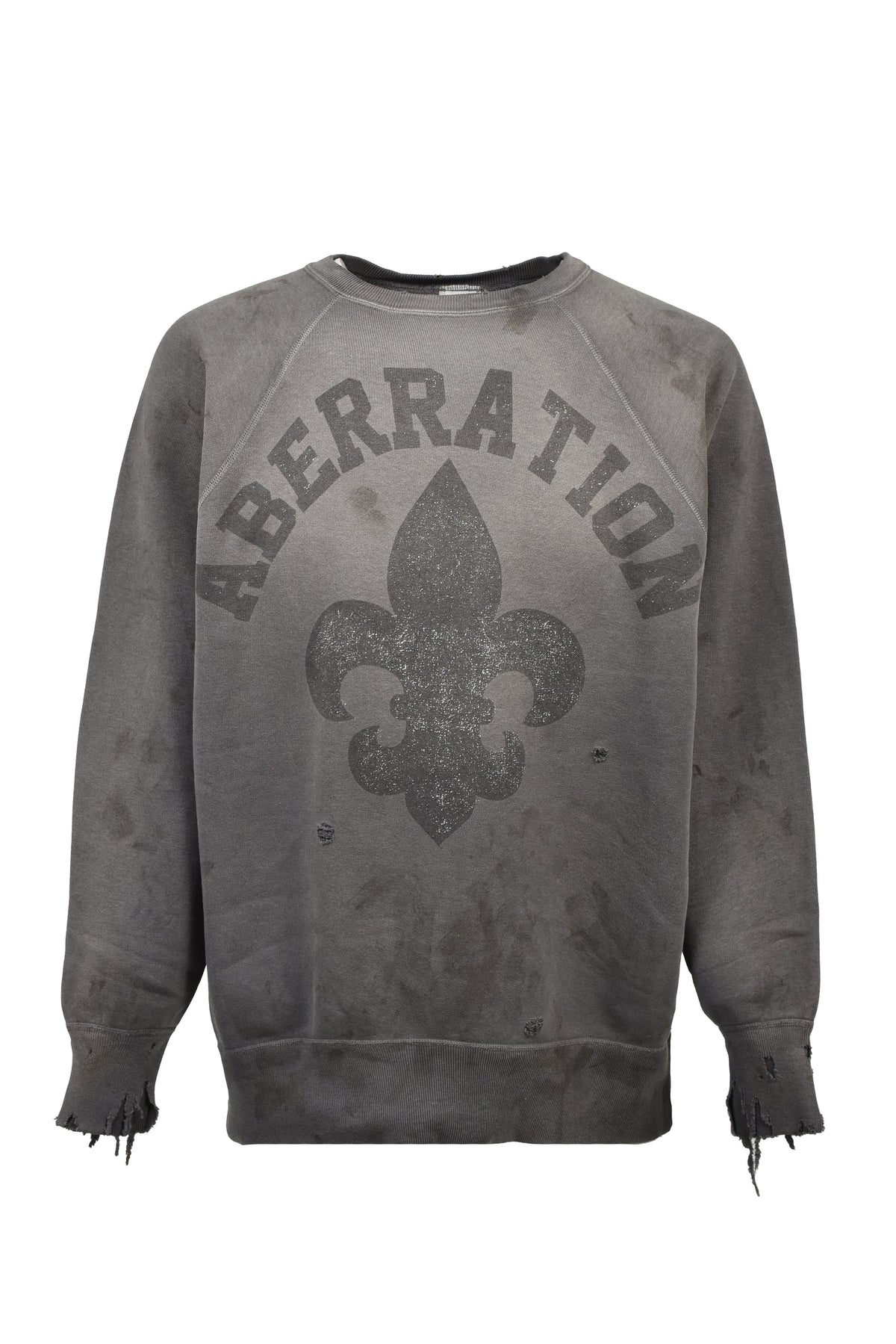 Saint Michael セントマイケル  【本物保証】トレーナー、ストリートスタイル、メンズ CREW NECK SWEAT/ABBERATION