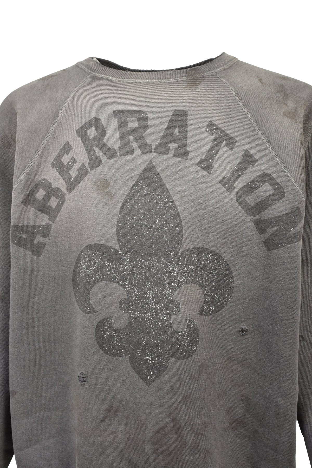 Saint Michael セントマイケル  【本物保証】トレーナー、ストリートスタイル、メンズ CREW NECK SWEAT/ABBERATION