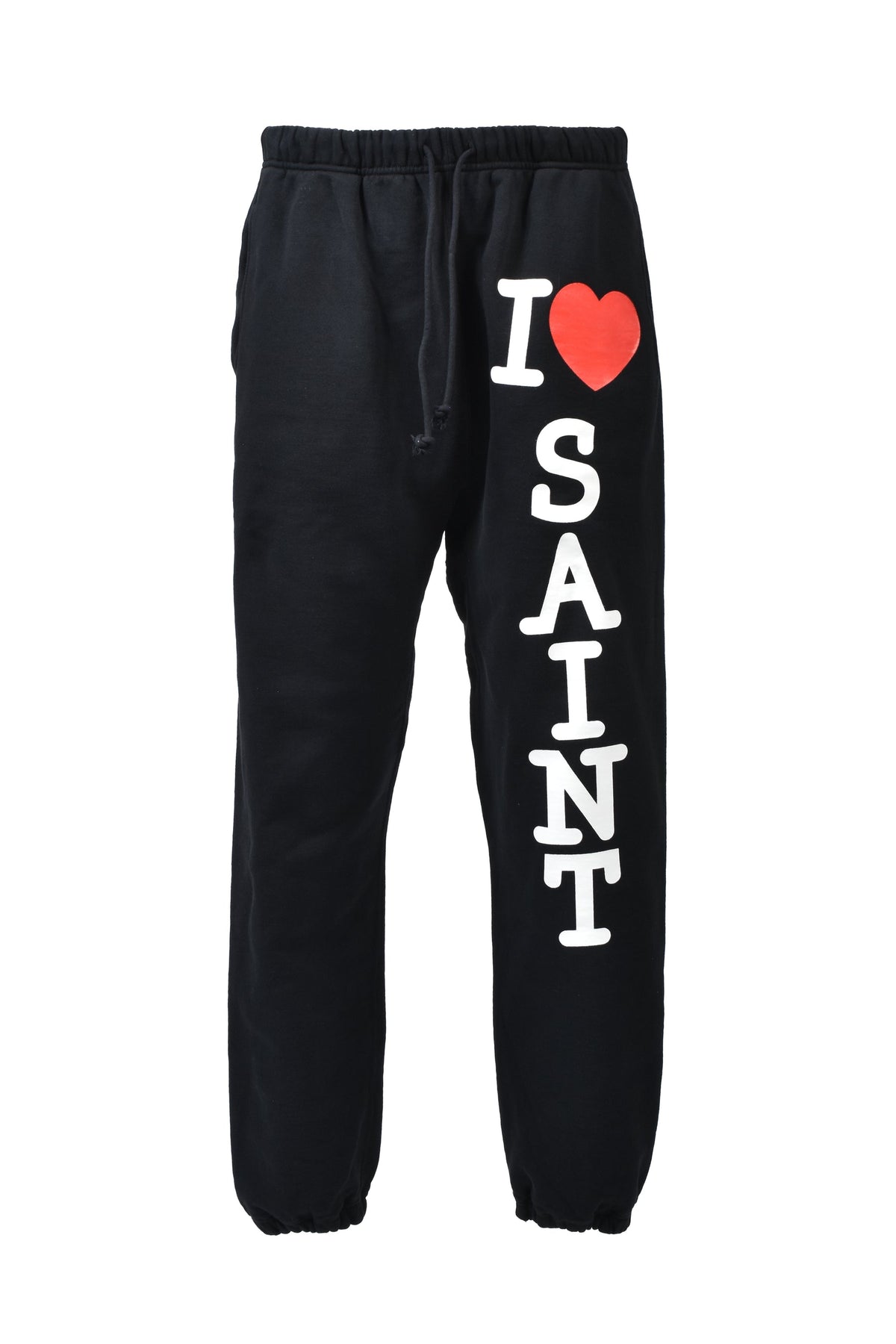 Saint Michael セントマイケル  【本物保証】スウェットパンツ、ストリートスタイル、メンズ  SWEAT PANTS/I LOVE SAINT
