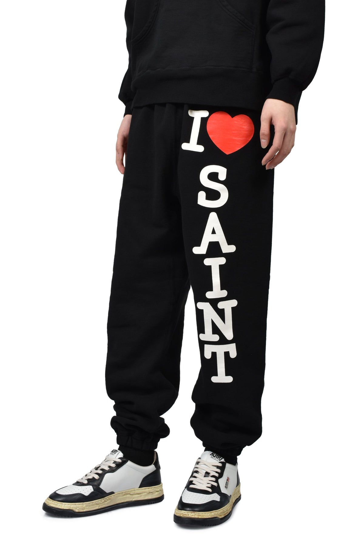 Saint Michael セントマイケル  【本物保証】スウェットパンツ、ストリートスタイル、メンズ  SWEAT PANTS/I LOVE SAINT