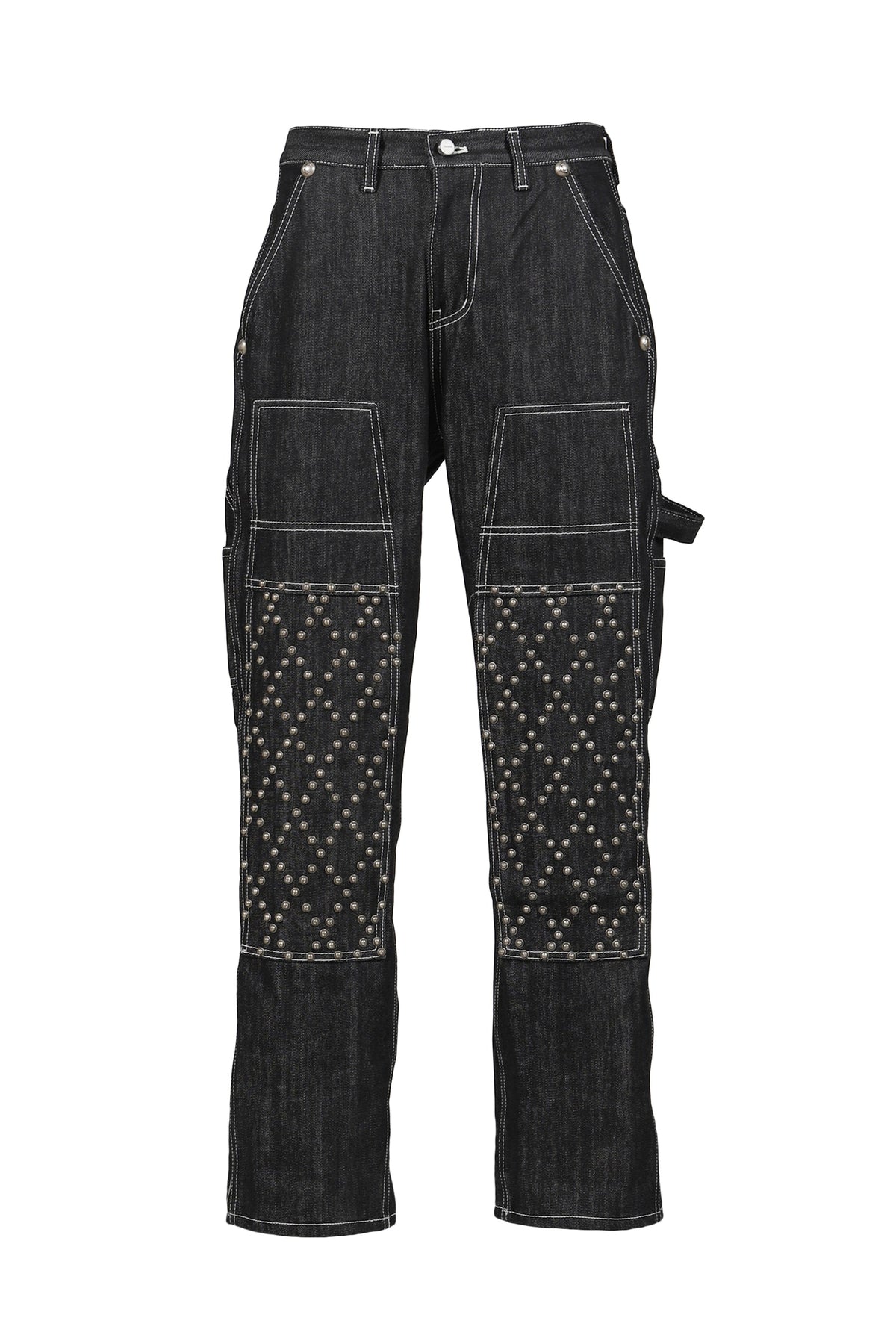 Thug Club サグクラブ 【本物保証】 パンツ、ストリートスタイル、メンズ ANGELS STUDDED WORK PANTS