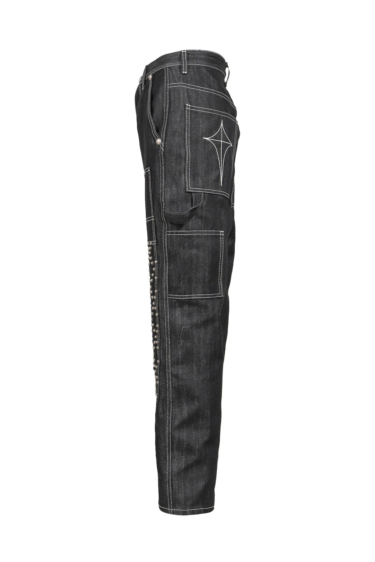 Thug Club サグクラブ 【本物保証】 パンツ、ストリートスタイル、メンズ ANGELS STUDDED WORK PANTS