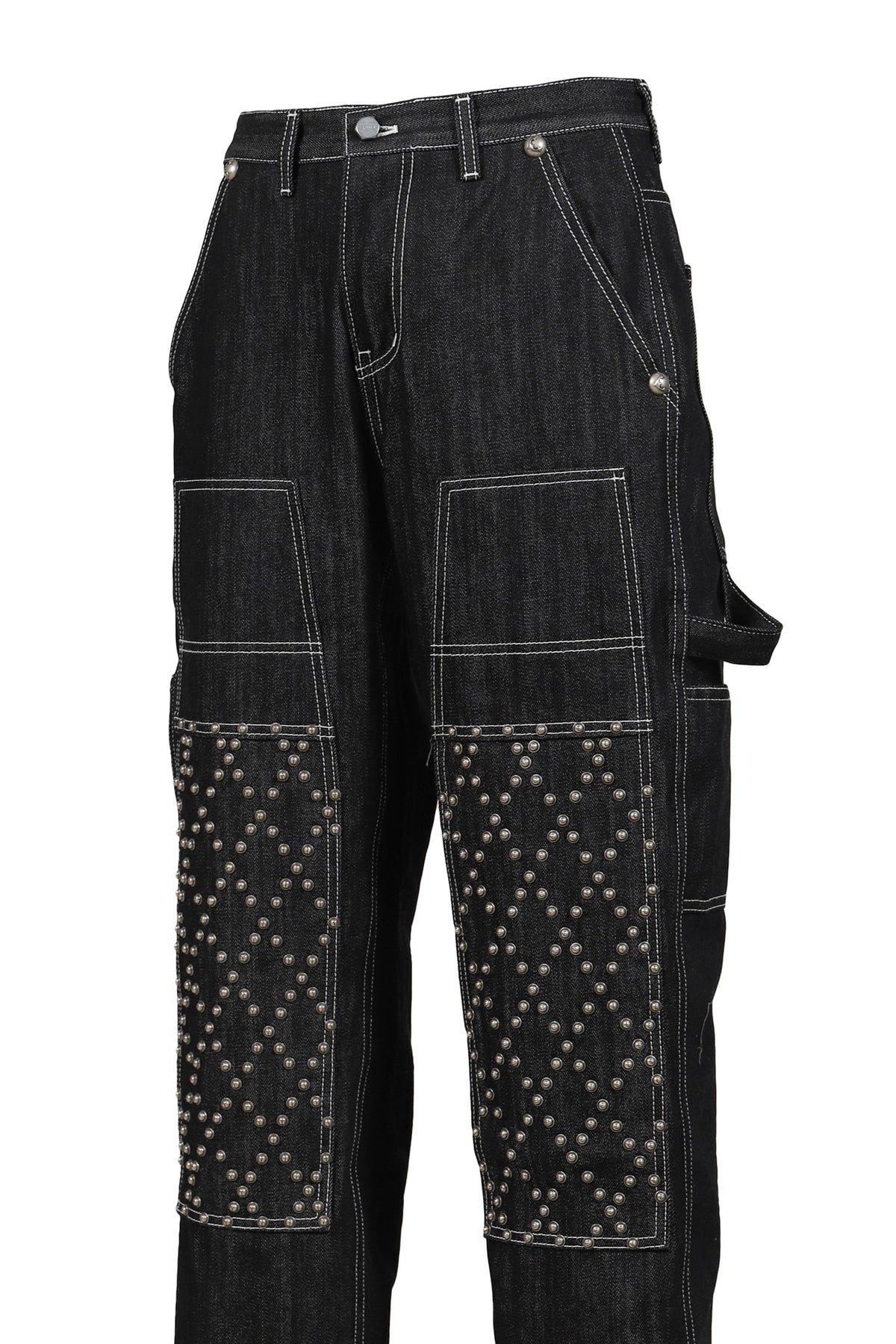 Thug Club サグクラブ 【本物保証】 パンツ、ストリートスタイル、メンズ ANGELS STUDDED WORK PANTS