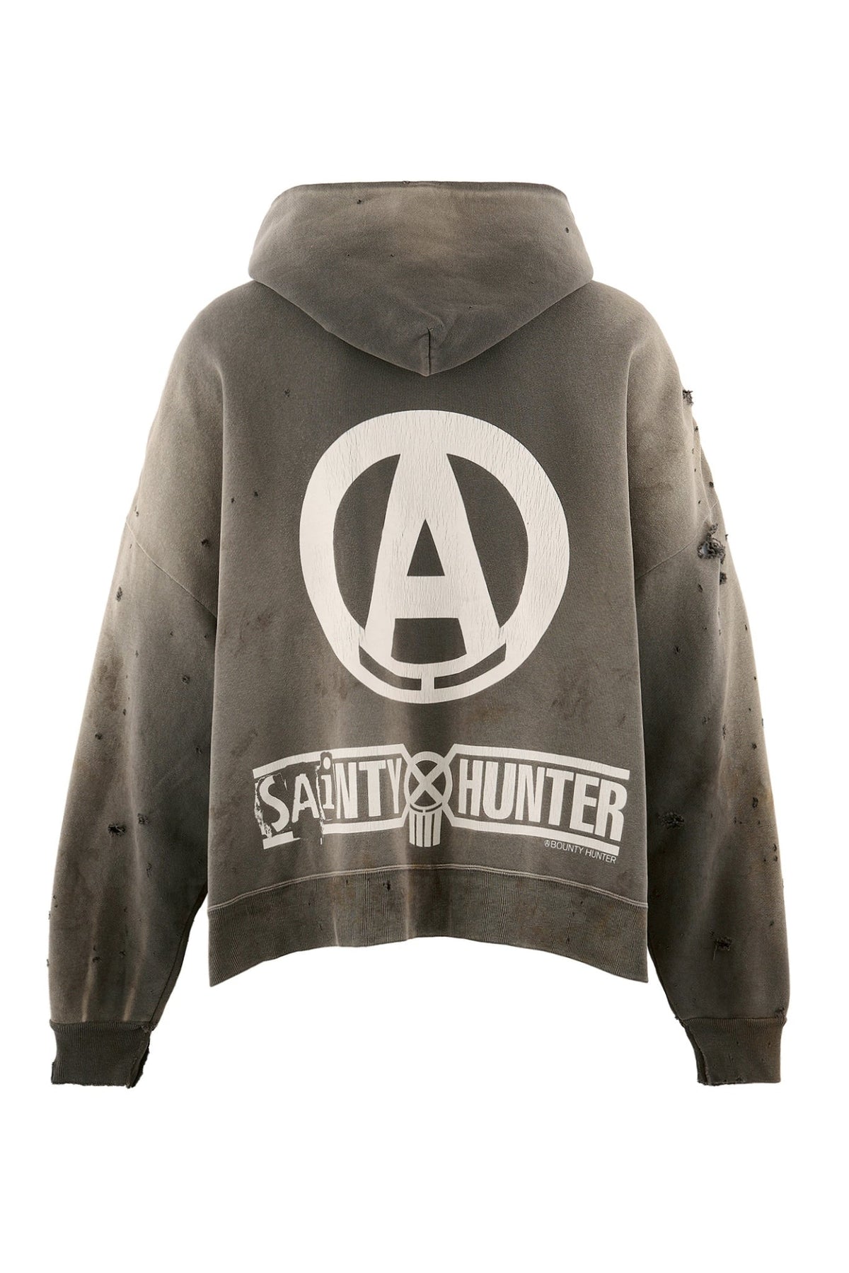 Saint Michael セントマイケル  【本物保証】パーカー、ストリートスタイル、メンズ BH_ZIP HOODIE/SNT HUNTER