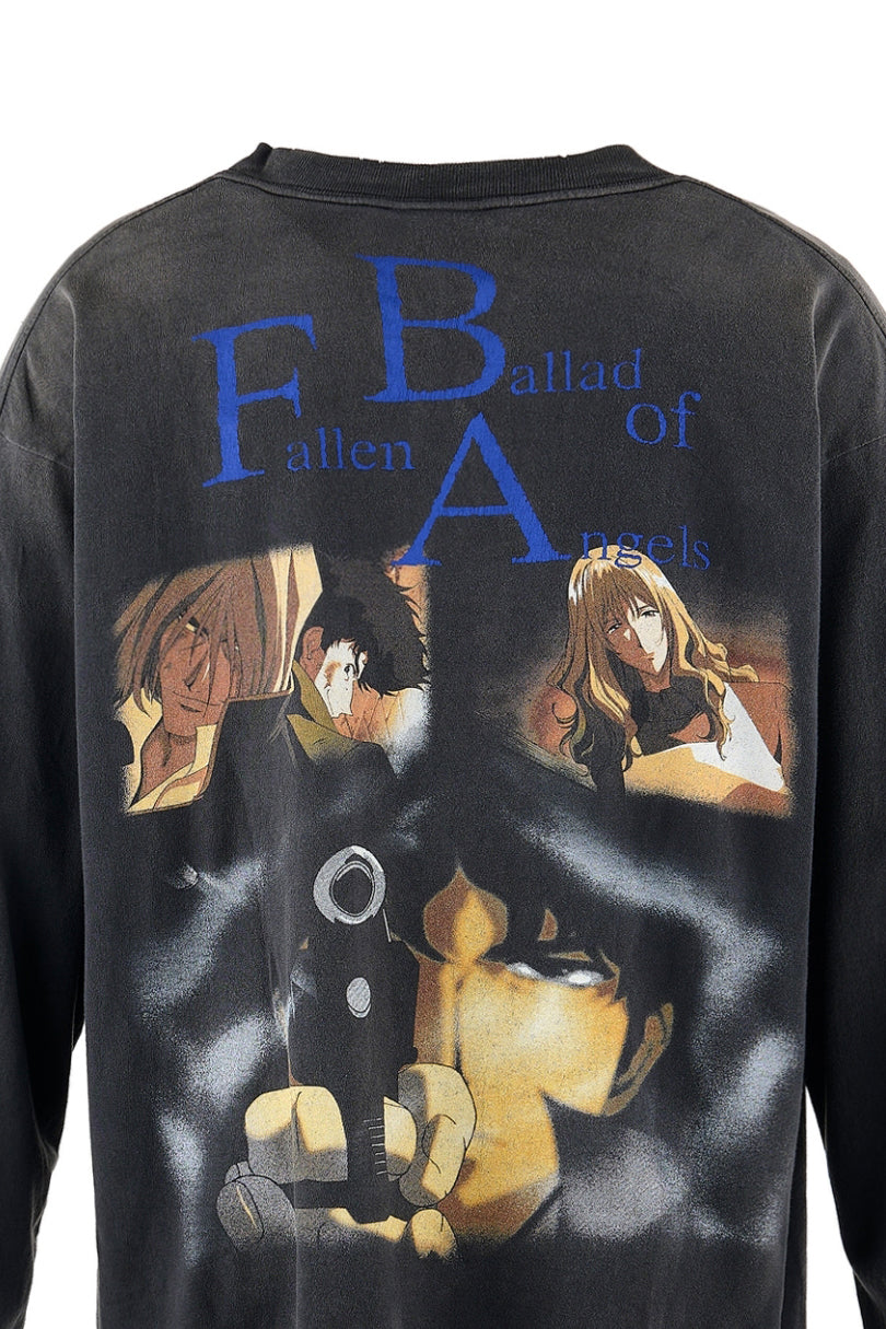 Saint Michael セントマイケル  【本物保証】Tシャツ、ストリートスタイル、メンズ CB_LS TEE/COWBOY BEBOP