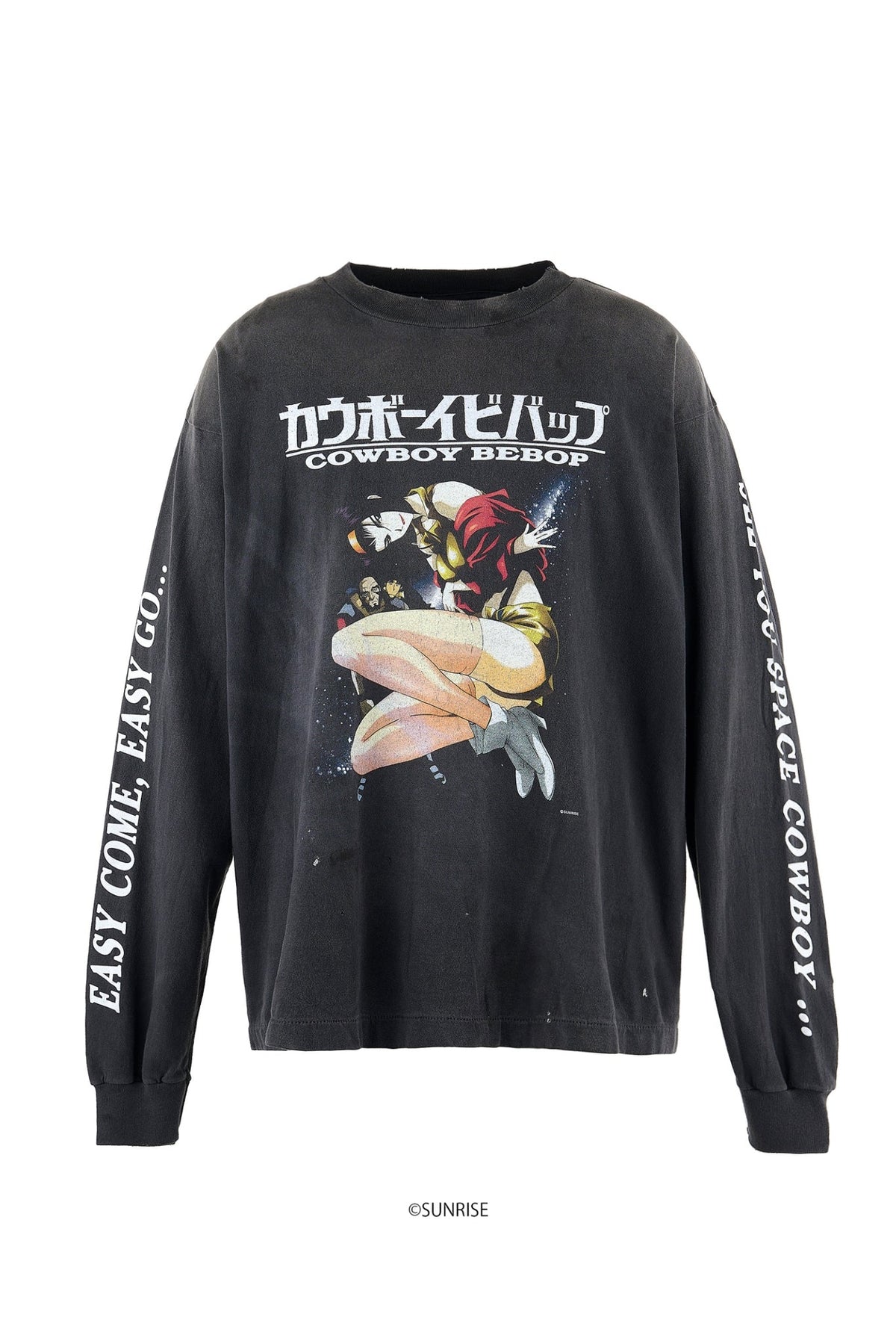 Saint Michael セントマイケル  【本物保証】Tシャツ、ストリートスタイル、メンズ CB_LS TEE/COWBOY BEBOP