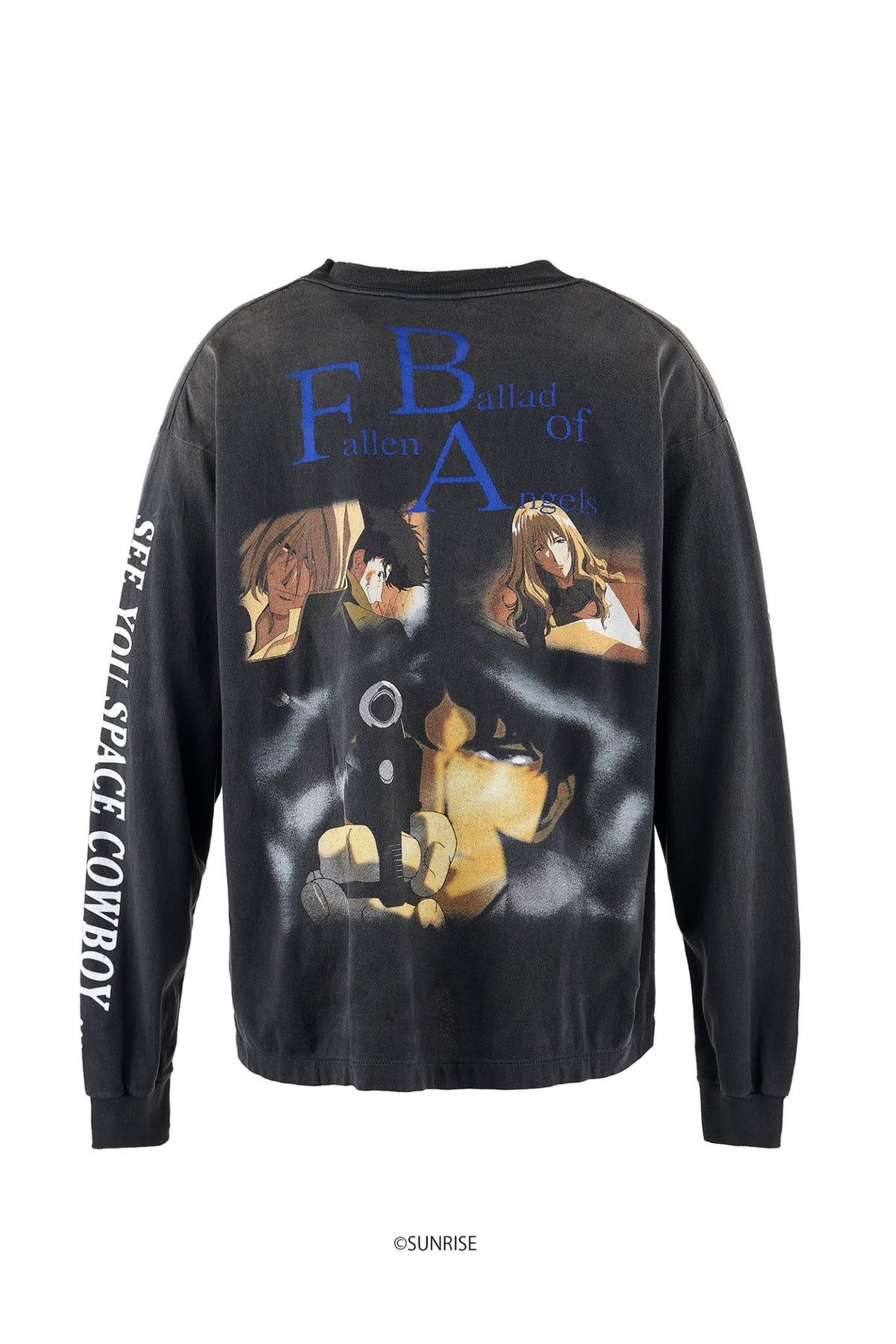 Saint Michael セントマイケル  【本物保証】Tシャツ、ストリートスタイル、メンズ CB_LS TEE/COWBOY BEBOP