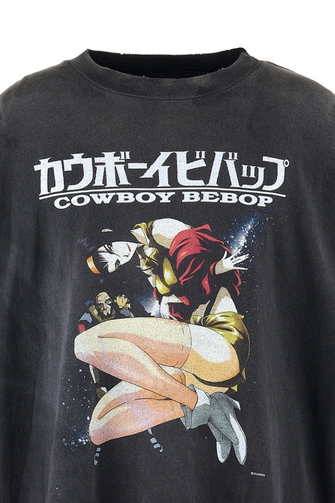 Saint Michael セントマイケル  【本物保証】Tシャツ、ストリートスタイル、メンズ CB_LS TEE/COWBOY BEBOP