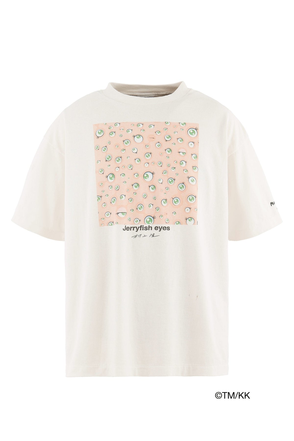 mononoke・made モノノケ・メイド   【本物保証】 Tシャツ、ストリートスタイル、メンズSS T-SHIRT/JERRY FISH EYES / WHT