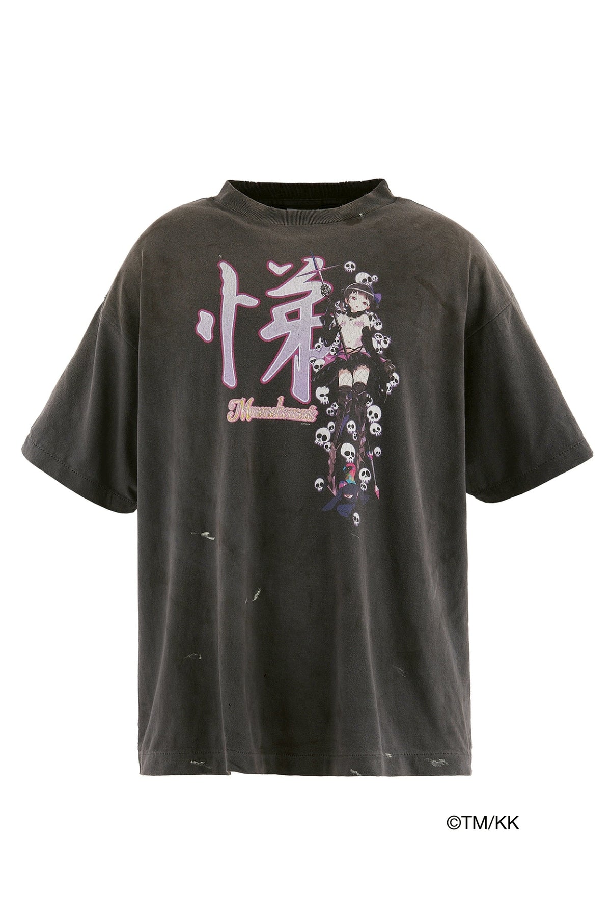 mononoke・made モノノケ・メイド   【本物保証】 Tシャツ、ストリートスタイル、メンズ    SS T-SHIRT/悌 / BLK