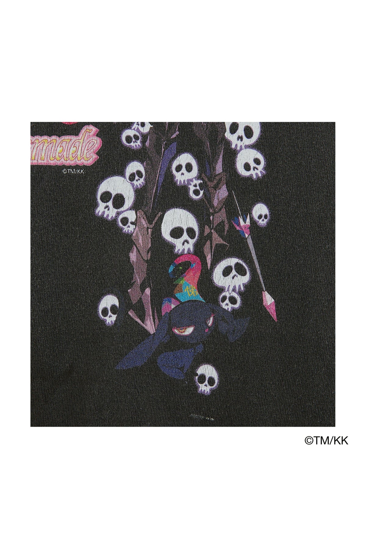 mononoke・made モノノケ・メイド   【本物保証】 Tシャツ、ストリートスタイル、メンズ    SS T-SHIRT/悌 / BLK
