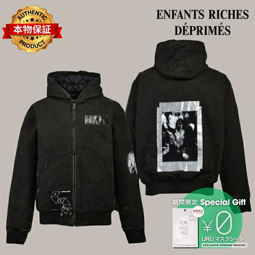 ENFANTS RICHES DEPRIMES アンファン リッシュ デプリメ【本物保証】 パーカー、ストリートスタイル、メンズ  WAR STARTED HOODED WORK JACKET