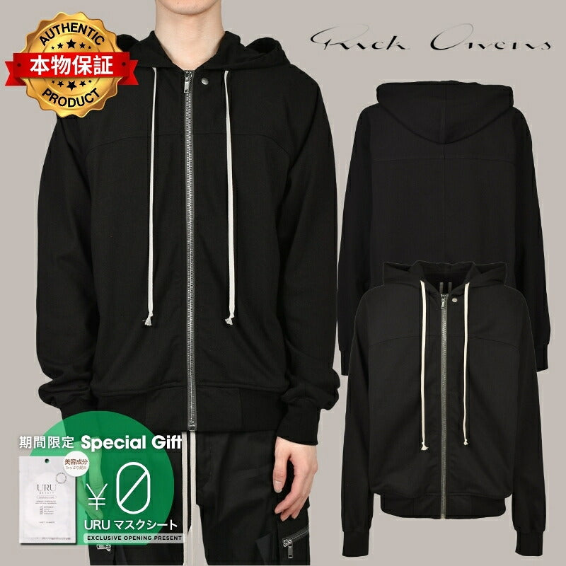 Rick Owens リックオウエンス 【本物保証】 パーカー、ストリートスタイル、メンズ   WINDBREAKER / BLK