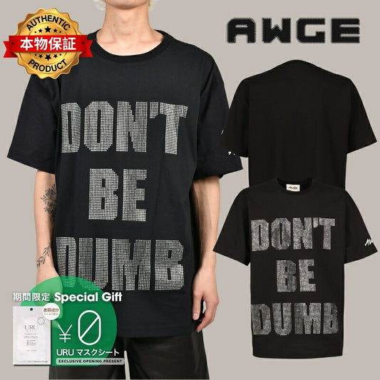 AWGE オーグ 【本物保証】 Tシャツ、ストリートスタイル、メンズ   DBD BLINGED OUT / BLK