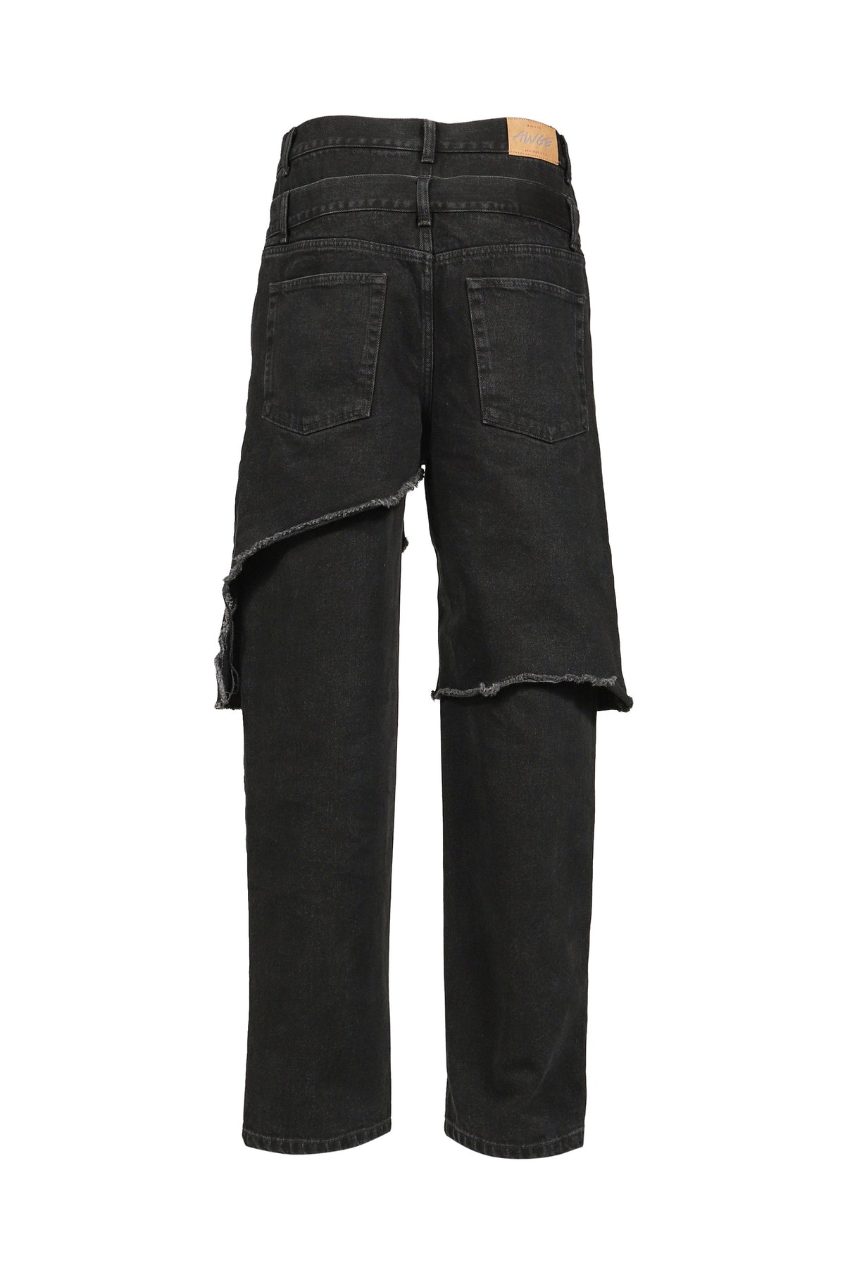 AWGE オーグ 【本物保証】 ジーンズ、ストリートスタイル、メンズ  DOUBLE LAYER DENIM / WASHED BLU