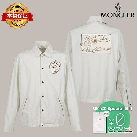 Moncler x Gilga Farm by Donald Glover モンクレール【本物保証】ジャケット、ストリートスタイル、メンズSATSUMA JACKET / WHT