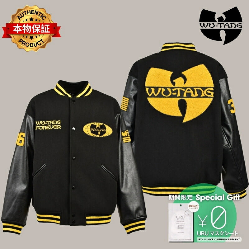 Wu-Tang Clan ウータン・クラン 【本物保証】 ジャケット ストリート系 メンズ WU-TANG CLAN STADIUM JACKET / BLK