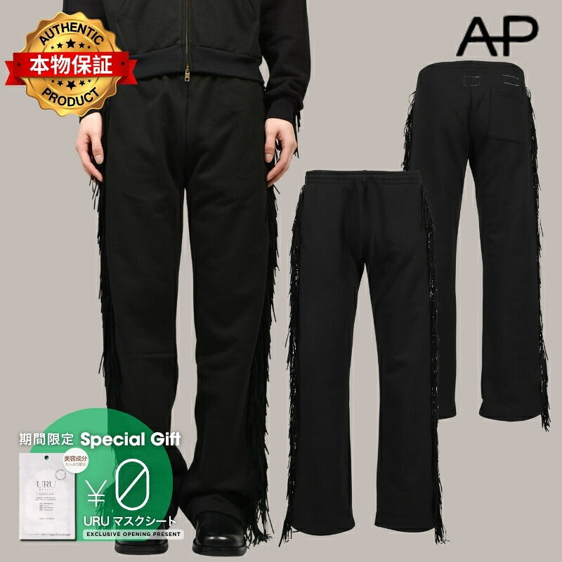 Austin Post オースティン ポスト 【本物保証】 パンツ ストリート系 メンズ FRINGED SWEATS / BLK