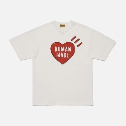 Human Made ヒューマンメイド【本物保証】Heart tee ハートロゴ Tシャツ 半袖 メンズ レディース バックロゴTシャツ T-Shir ア ベイシング エイプ A BATHING APE 創業者 NIGO ニゴー ブランド girls don't cry ガールズドントクライ verdy ビッグハート