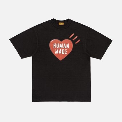 Human Made ヒューマンメイド【本物保証】Heart tee ハートロゴ Tシャツ 半袖 メンズ レディース バックロゴTシャツ T-Shir ア ベイシング エイプ A BATHING APE 創業者 NIGO ニゴー ブランド girls don't cry ガールズドントクライ verdy ビッグハート