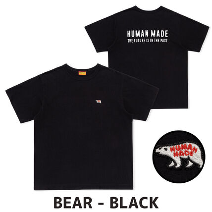Human Made ヒューマンメイド【本物保証】ANIMAL BADGE T-SHIRT 半袖 メンズ レディース バックロゴTシャツ T-Shir ア ベイシング エイプ A BATHING APE 創業者 NIGO ニゴー ブランド girls don't cry ガールズドントクライ verdy ビッグハート