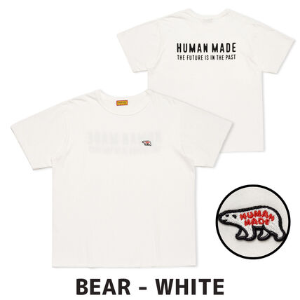 Human Made ヒューマンメイド【本物保証】ANIMAL BADGE T-SHIRT 半袖 メンズ レディース バックロゴTシャツ T-Shir ア ベイシング エイプ A BATHING APE 創業者 NIGO ニゴー ブランド girls don't cry ガールズドントクライ verdy ビッグハート