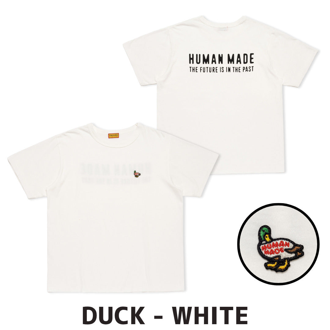 Human Made ヒューマンメイド【本物保証】ANIMAL BADGE T-SHIRT 半袖 メンズ レディース バックロゴTシャツ T-Shir ア ベイシング エイプ A BATHING APE 創業者 NIGO ニゴー ブランド girls don't cry ガールズドントクライ verdy ビッグハート