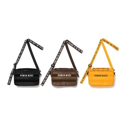 Human Made ヒューマンメイド【本物保証】 MILITARY POUCH SMALL 半袖 メンズ レディース バックロゴTシャツ T-Shir ア ベイシング エイプ A BATHING APE 創業者 NIGO ニゴー ブランド girls don't cry ガールズドントクライ verdy ビッグハート