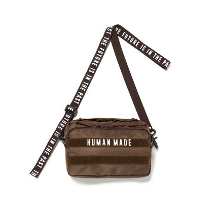 Human Made ヒューマンメイド【本物保証】 MILITARY POUCH SMALL 半袖 メンズ レディース バックロゴTシャツ T-Shir ア ベイシング エイプ A BATHING APE 創業者 NIGO ニゴー ブランド girls don't cry ガールズドントクライ verdy ビッグハート