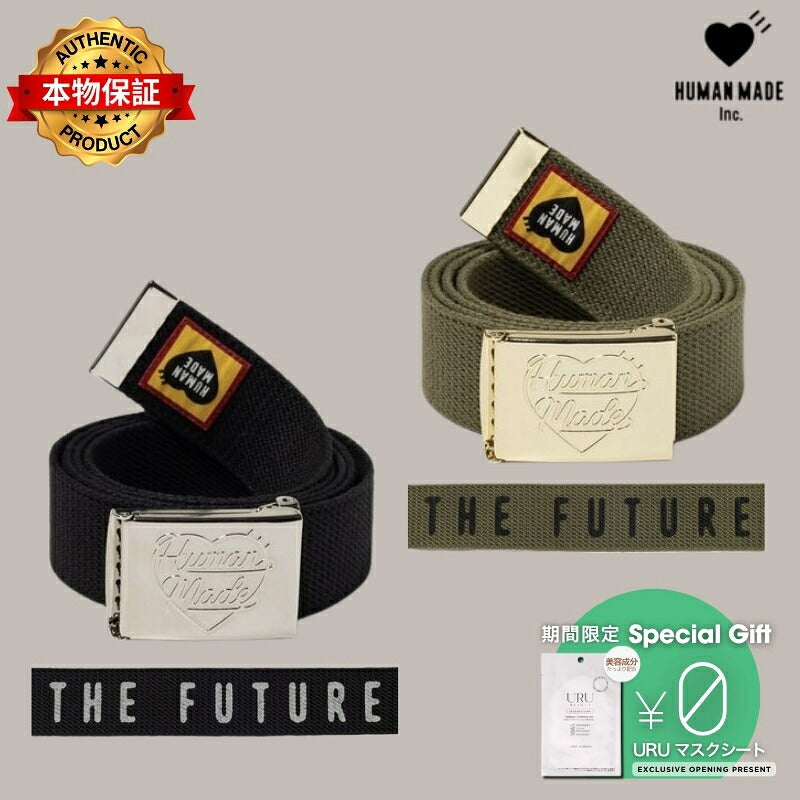 Human Made ヒューマンメイド【本物保証】ベルト、メンズ、ストリートスタイル Web Belt