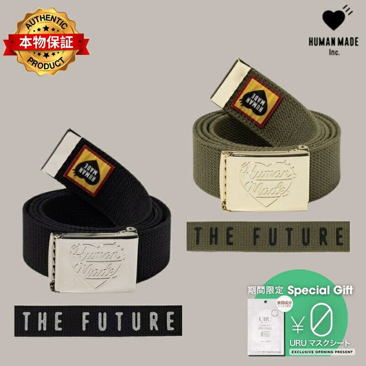 Human Made ヒューマンメイド【本物保証】ベルト、メンズ、ストリートスタイル Web Belt