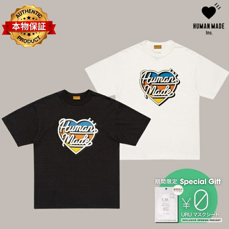 Human Made ヒューマンメイド【本物保証】GRAPHIC T-SHIRT 半袖 メンズ レディース バックロゴTシャツ T-Shir ア ベイシング エイプ A BATHING APE 創業者 NIGO ニゴー ブランド girls don't cry ガールズドントクライ verdy ビッグハート