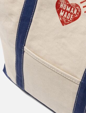 Human Made ヒューマンメイド【本物保証】CANVAS TOTE LARGE 半袖 メンズ レディース バックロゴTシャツ T-Shir ア ベイシング エイプ A BATHING APE 創業者 NIGO ニゴー ブランド girls don't cry ガールズドントクライ verdy ピカチュウ コラボ ビッグハート