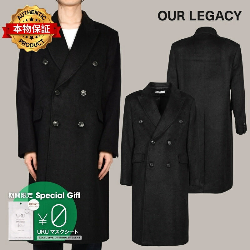 OUR LEGACY アワー レガシー 【本物保証】 コート ストリート系 メンズ WHALE COAT / BLK